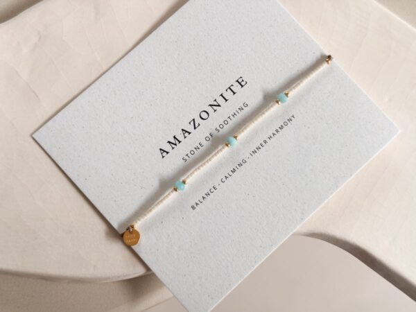 BOHO Armband - Amazonite