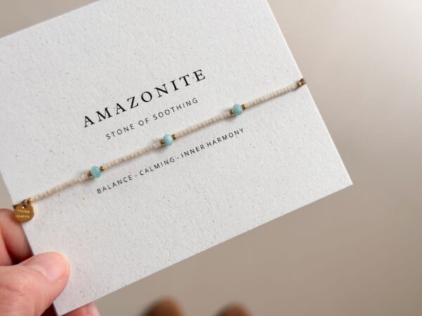 BOHO Armband - Amazonite
