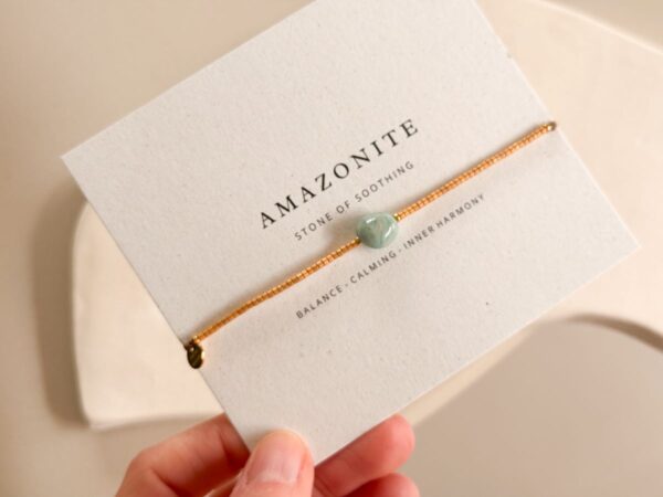 PURE Armband - Amazonite