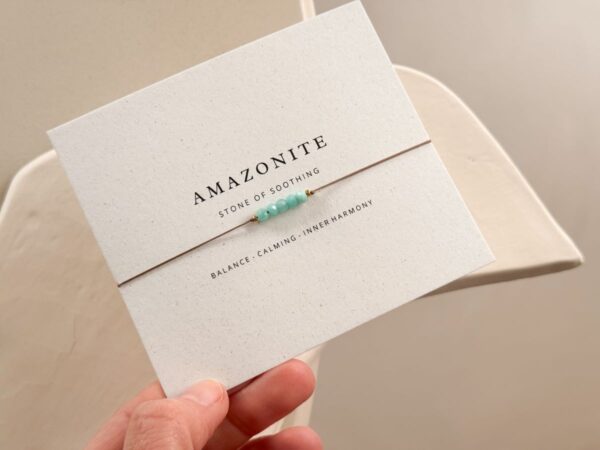 MINIMALIST Armband - Amazonite
