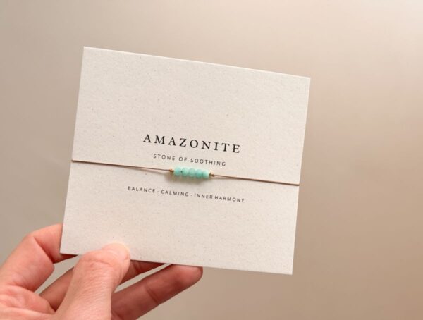 MINIMALIST Armband - Amazonite