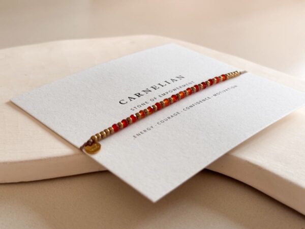 LUCIA Armband - Carnelian