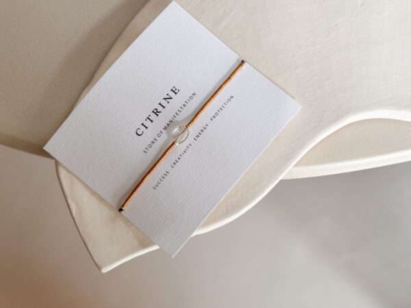 PURE Armband - Citrine