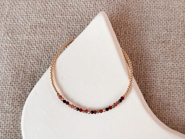 CEZANNE Armband - Garnet