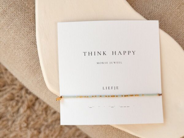 Morse Armband - LIEFJE