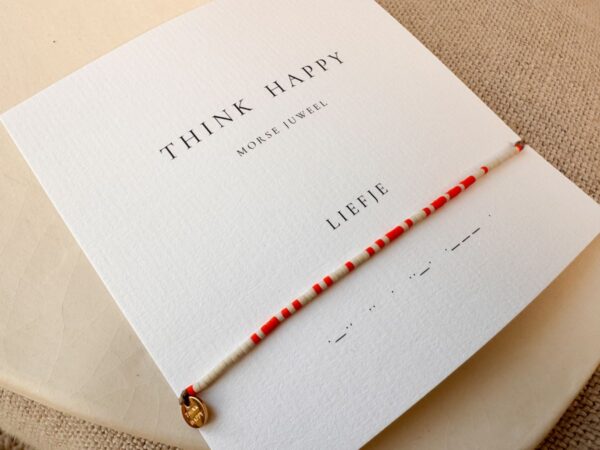 Morse Armband - LIEFJE