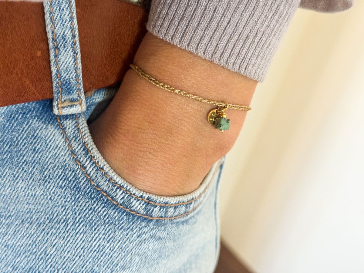 GEBOORTESTEEN December - Armband - Afbeelding 2