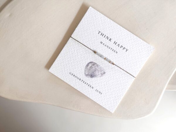 Geboortesteen Armband - Juni