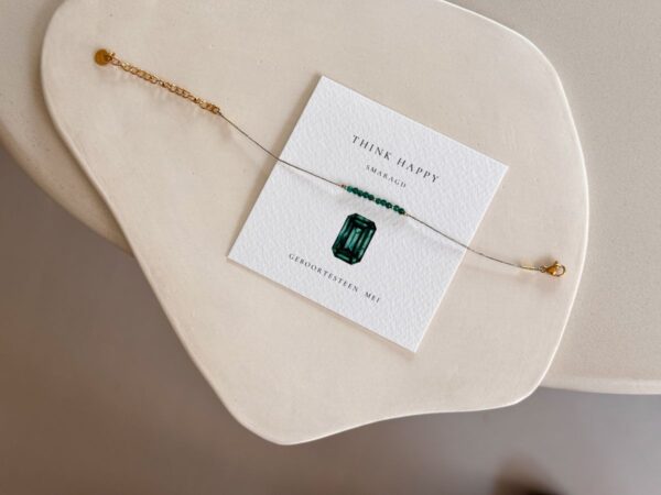 Geboortesteen Armband - Volledig Gepersonaliseerd