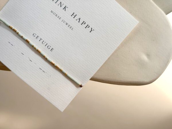 Morse Armband - GETUIGE