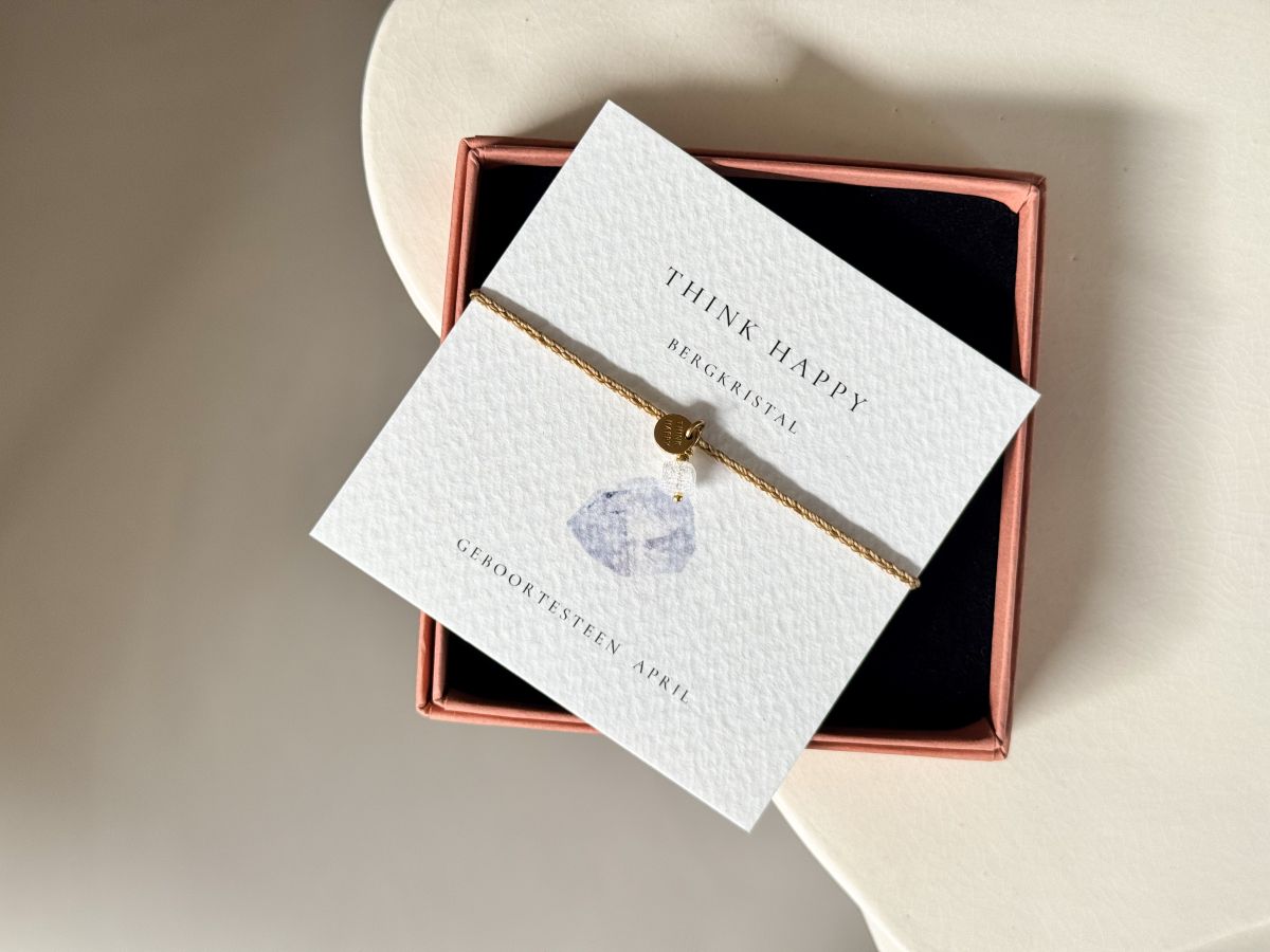 GEBOORTESTEEN April - Armband