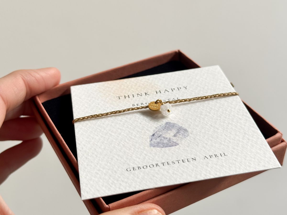 GEBOORTESTEEN April - Armband - Afbeelding 6